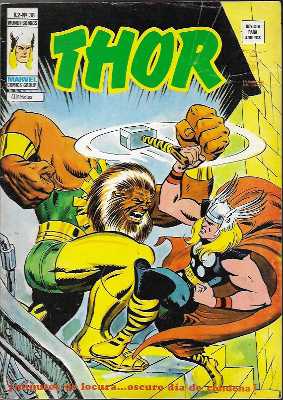 Thor. Vértice 1974. Nº 36