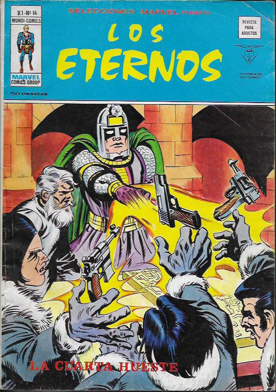 Selecciones Marvel. Vértice 1977. Nº 14 Los Eternos