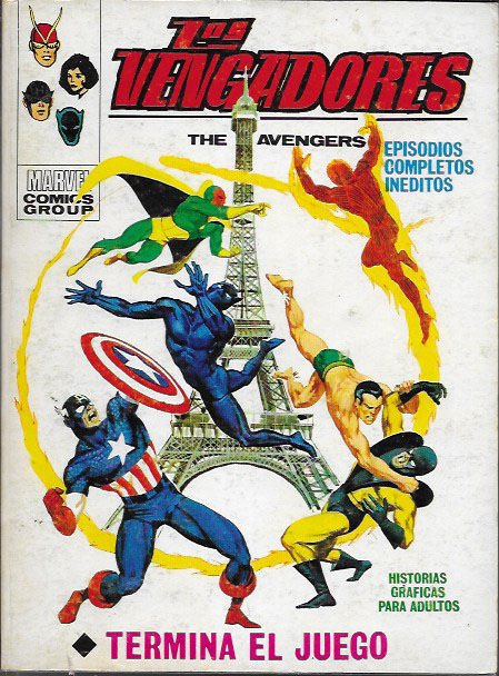 Los Vengadores. Vértice 1969. Nº 32