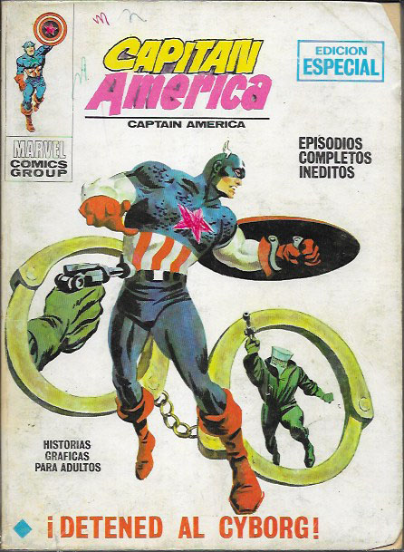 Capitán América. Vértice 1969. Nº 10