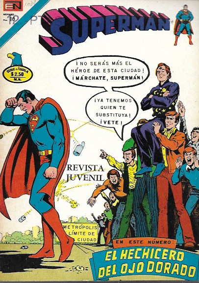 Superman. ER /Novaro 1952. Nº 1034 (22 octubre 1975)