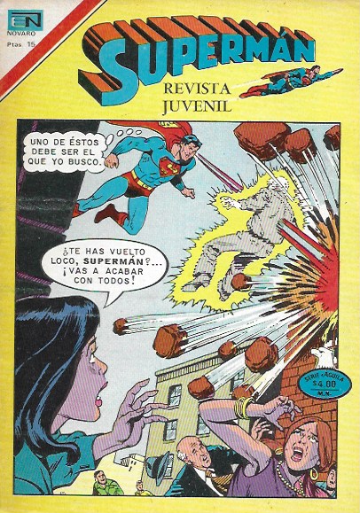 Superman. ER / Novaro 1952. Nº 1129 (3 noviembre 1977)