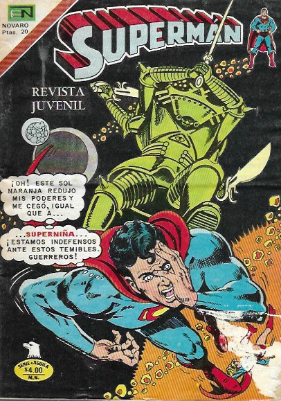 Superman. ER / Novaro 1952. Nº 1166 (17 julio 1978)