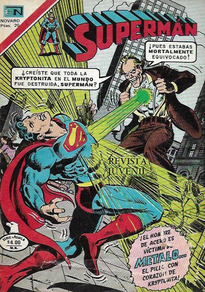 Superman. ER / Novaro 1952. Nº 1170 (14 agosto 1978)