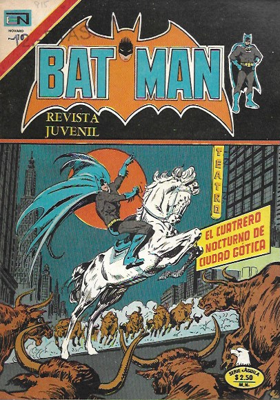 Batman. ER / Novaro 1954. Nº 815 (8 febrero 1976)