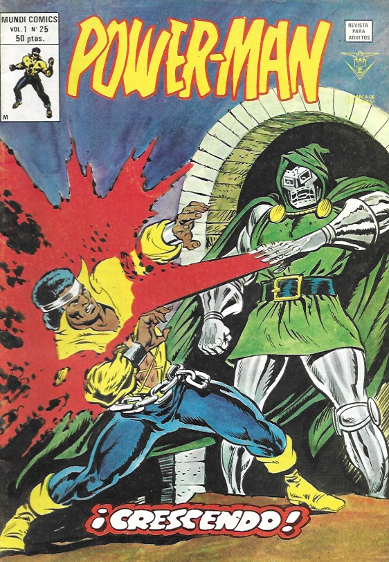 Power Man. Vértice 1977. Nº 25