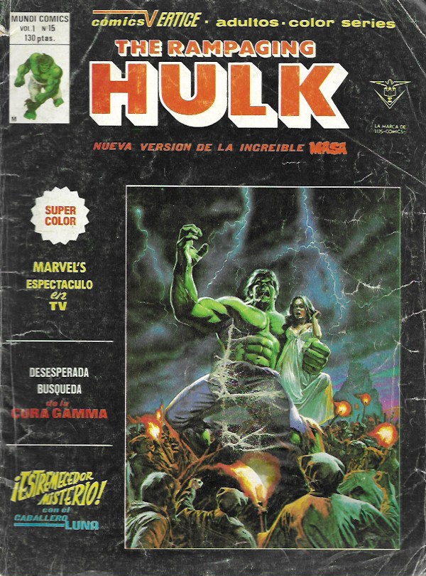 Hulk (The Rampaging). Vértice 1978. Nº 15