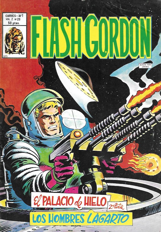 Flash Gordon v2. Vértice 1980. Nº 28