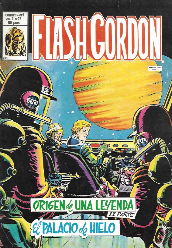 Flash Gordon v2. Vértice 1980. Nº 27