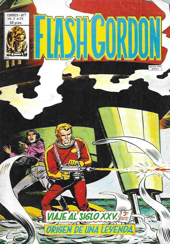 Flash Gordon v2. Vértice 1980. Nº 26