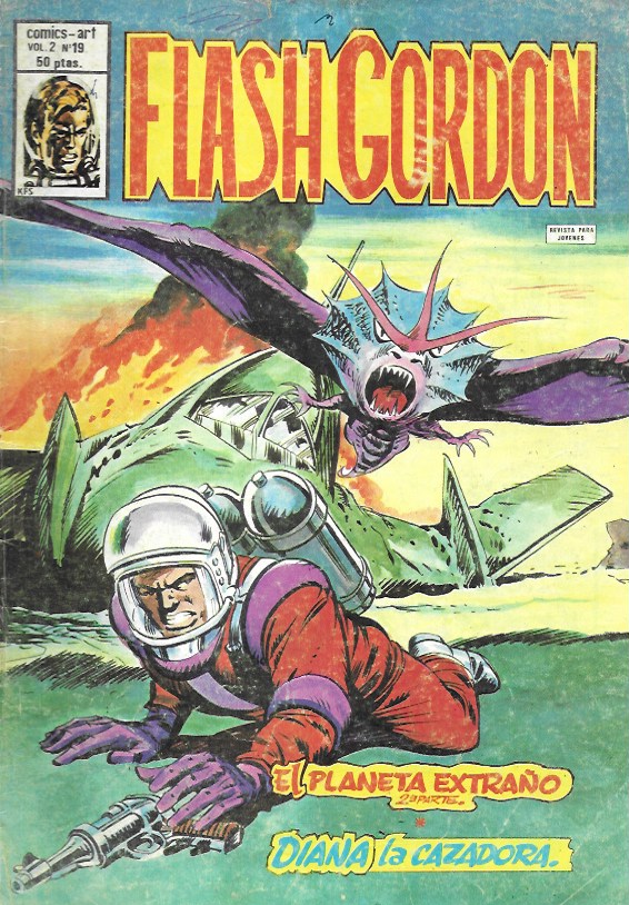 Flash Gordon v2. Vértice 1980. Nº 19