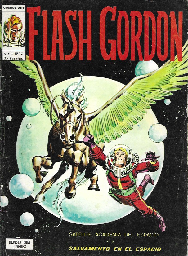 Flash Gordon v1. Vértice 1974. Nº 12