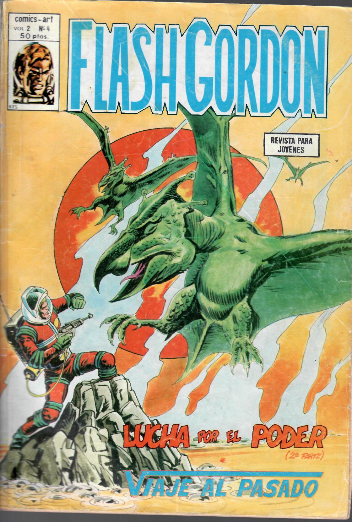 Flash Gordon v2. Vértice 1980. Nº 4