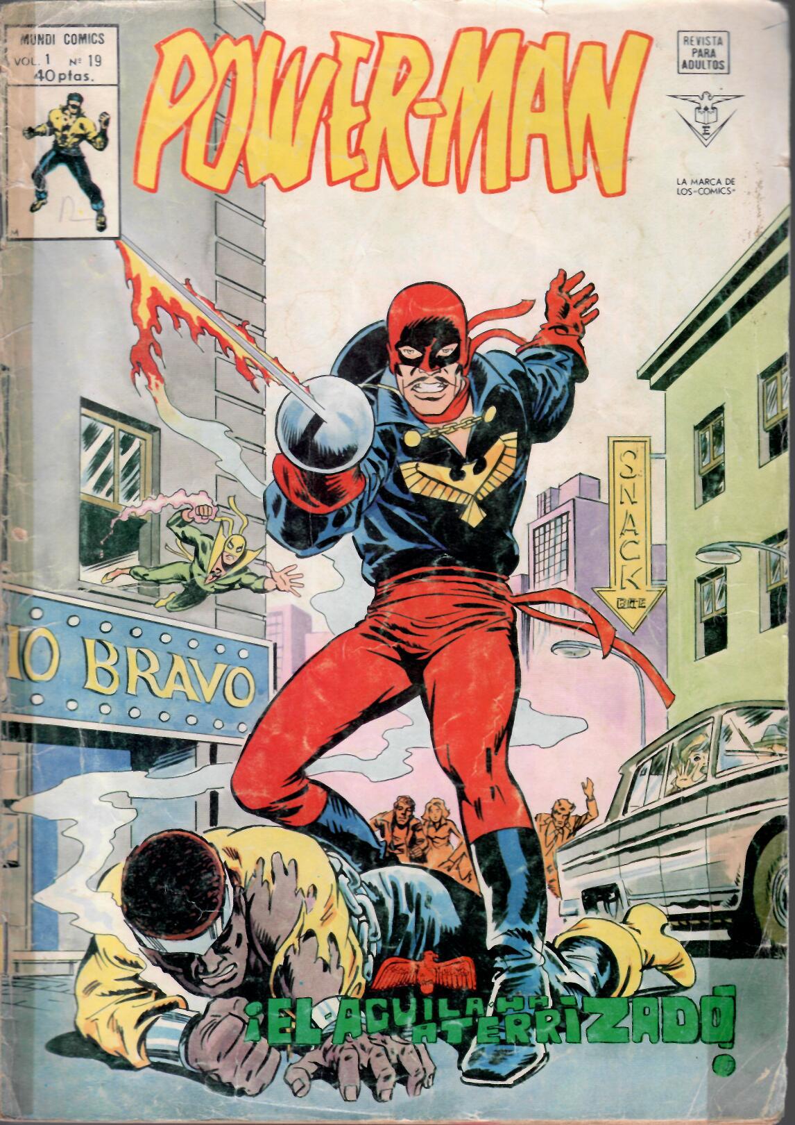 Power Man. Vértice 1977. Nº 19