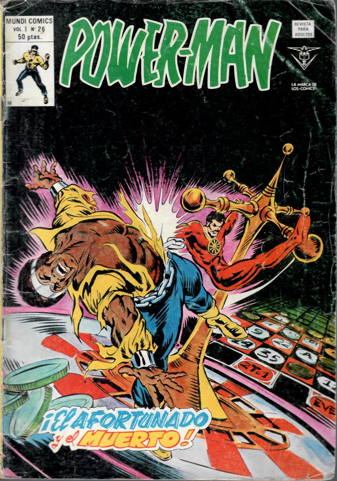Power Man. Vértice 1977. Nº 26
