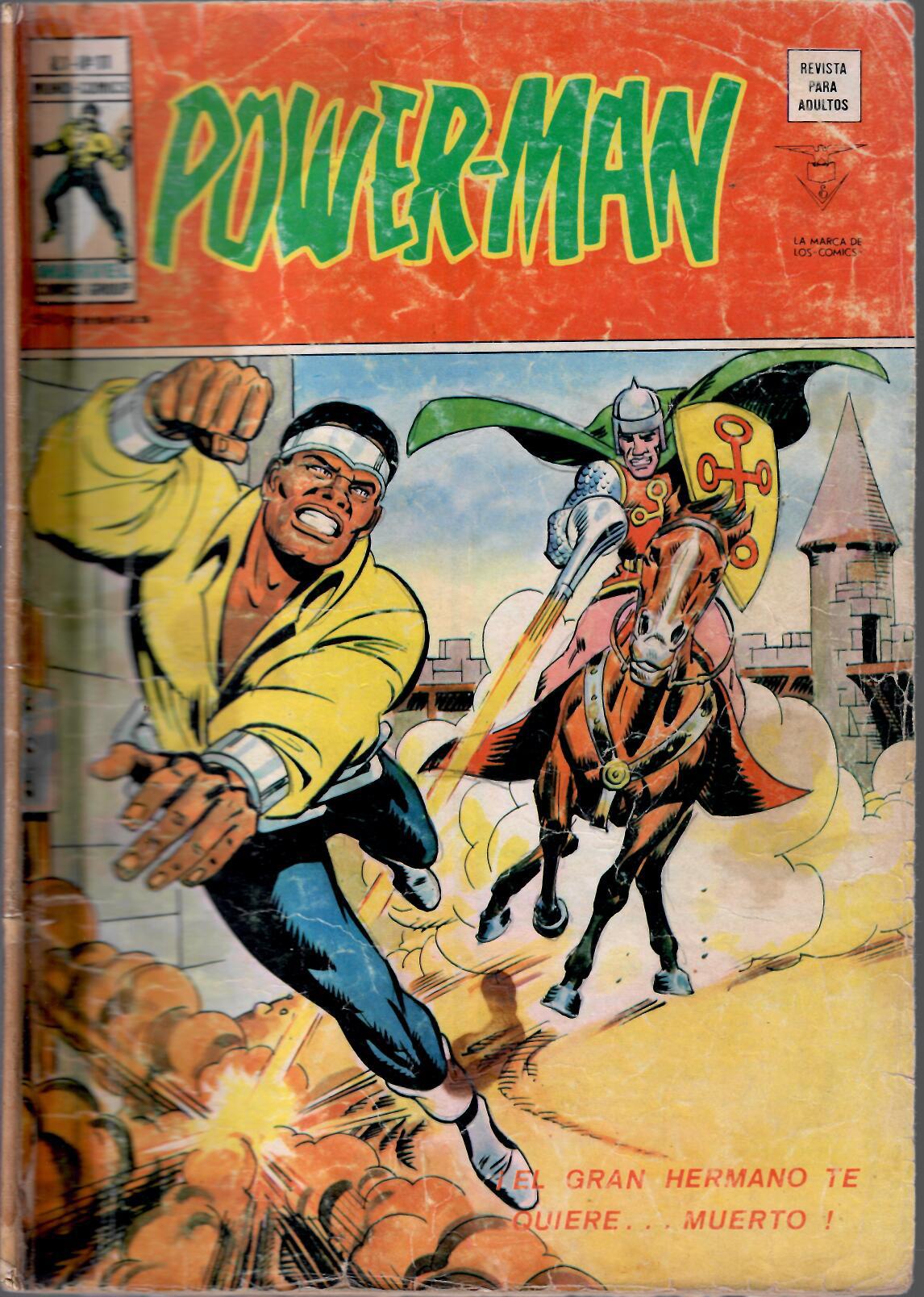 Power Man. Vértice 1977. Nº 11