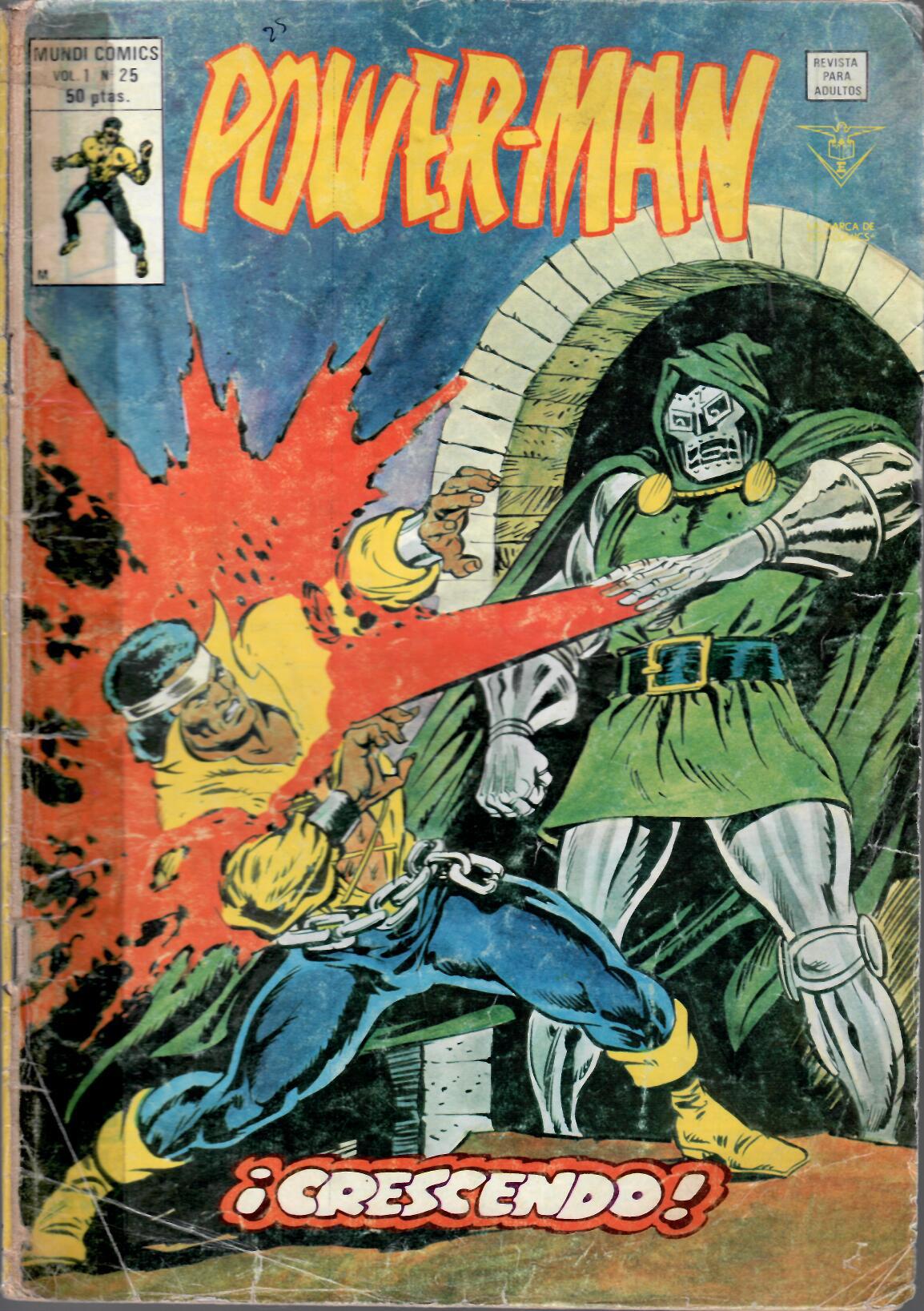Power Man. Vértice 1977. Nº 25