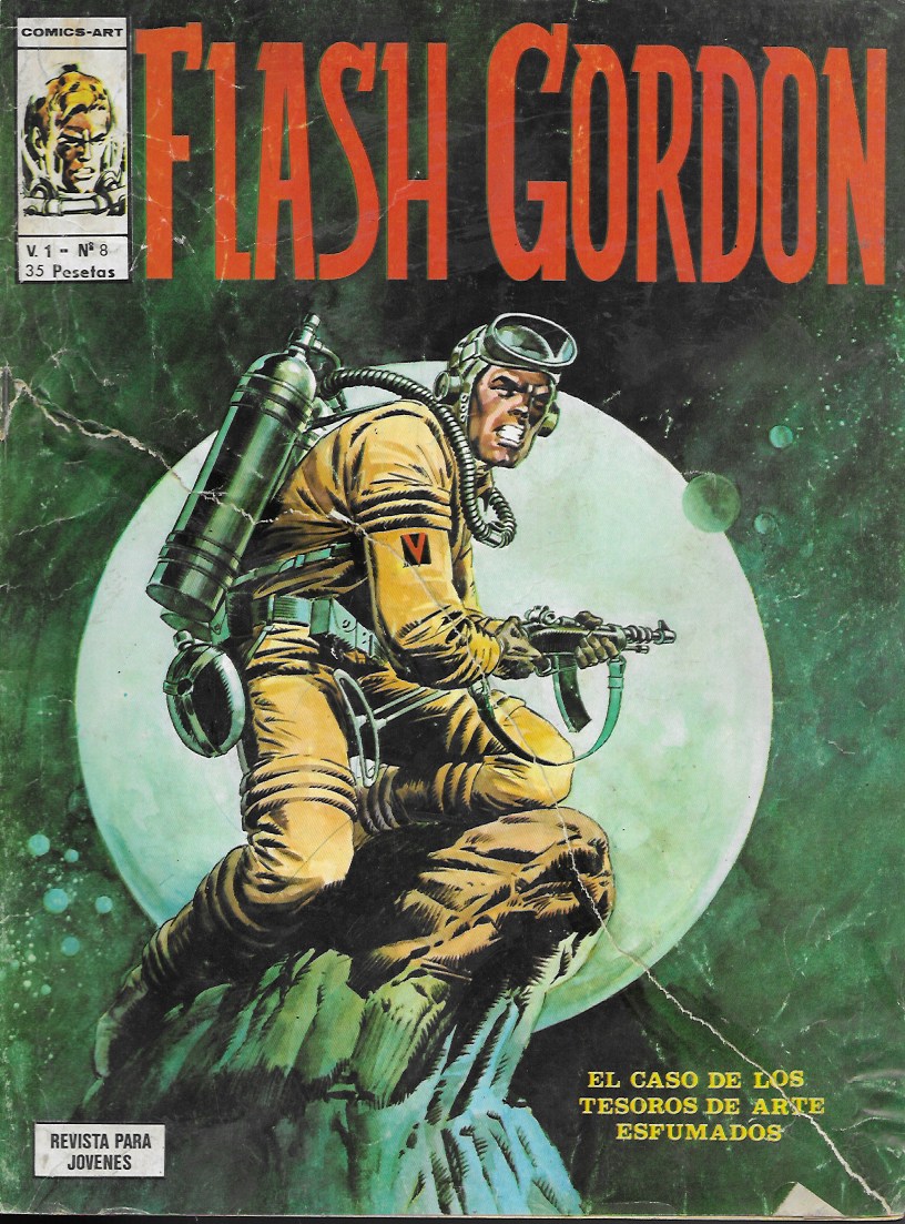 Flash Gordon v1. Vértice 1974. Nº 8