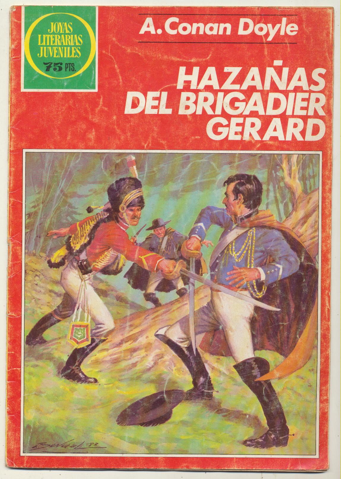 Joyas Literarias Juveniles nº 267. Hazañas del Brigadier Gerard. 1ª