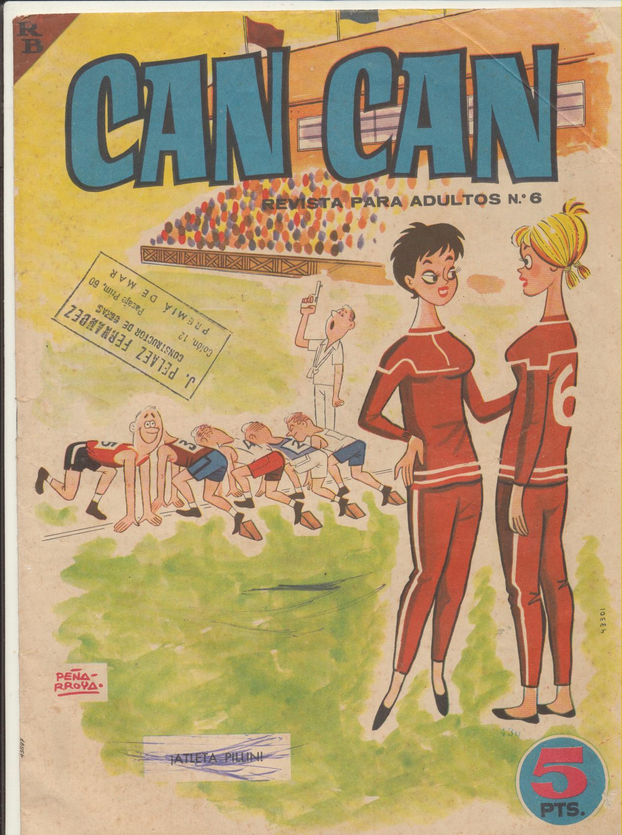 Can Can 2ª nº 6. Bruguera 1963
