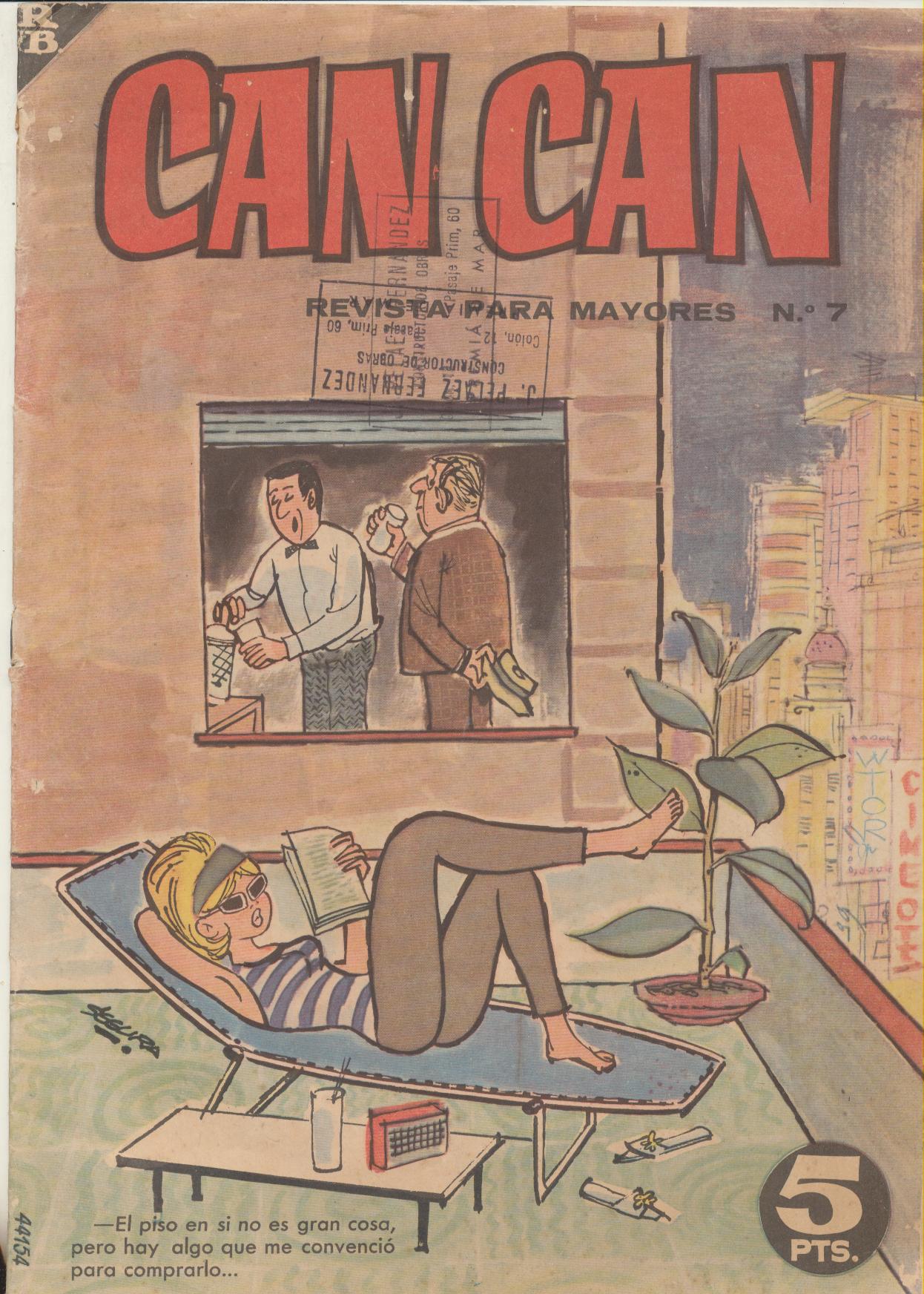 Can Can 2ª nº 7. Bruguera 1963