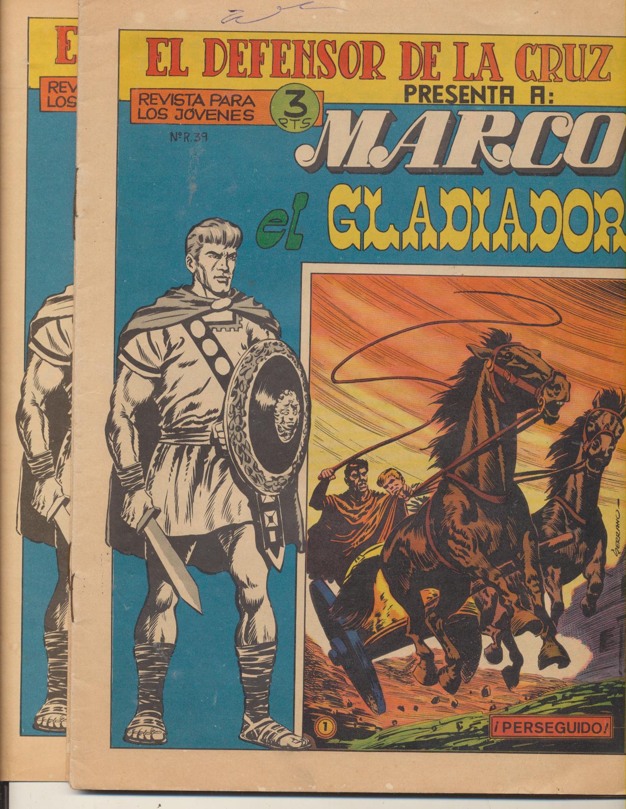 Marco El Gladiador. Completa 6 ejemplares. Maga 1964