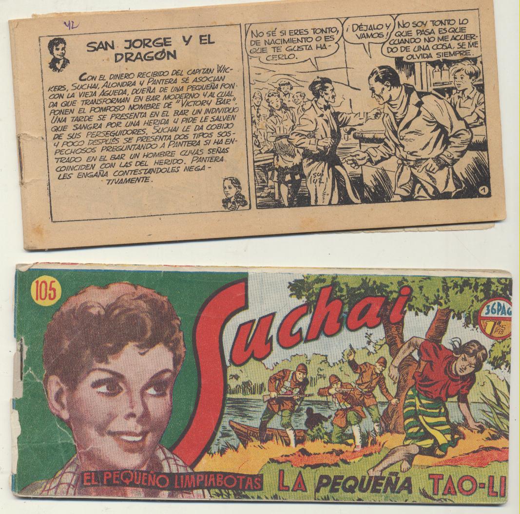 Suchai. Hispano Americana 1949. nº 42 y 105