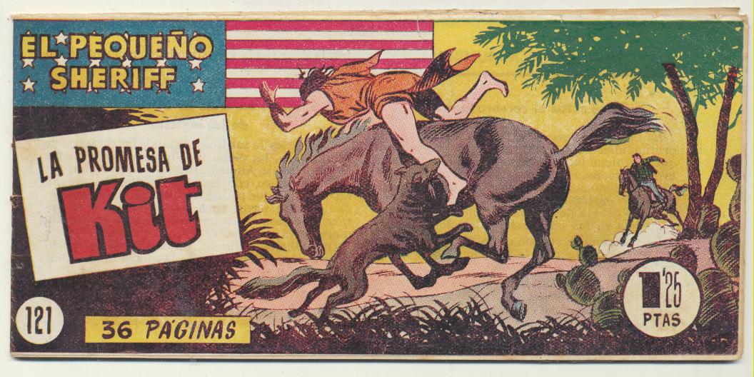 El Pequeño Sheriff nº 121. Hispano Americana. 1948