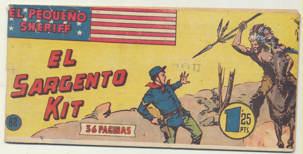 El Pequeño Sheriff nº 82. Hispano Americana. 1948