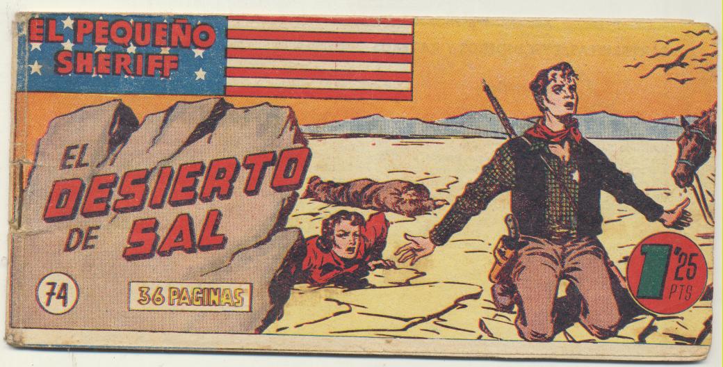 El Pequeño Sheriff nº 74. Hispano Americana. 1948