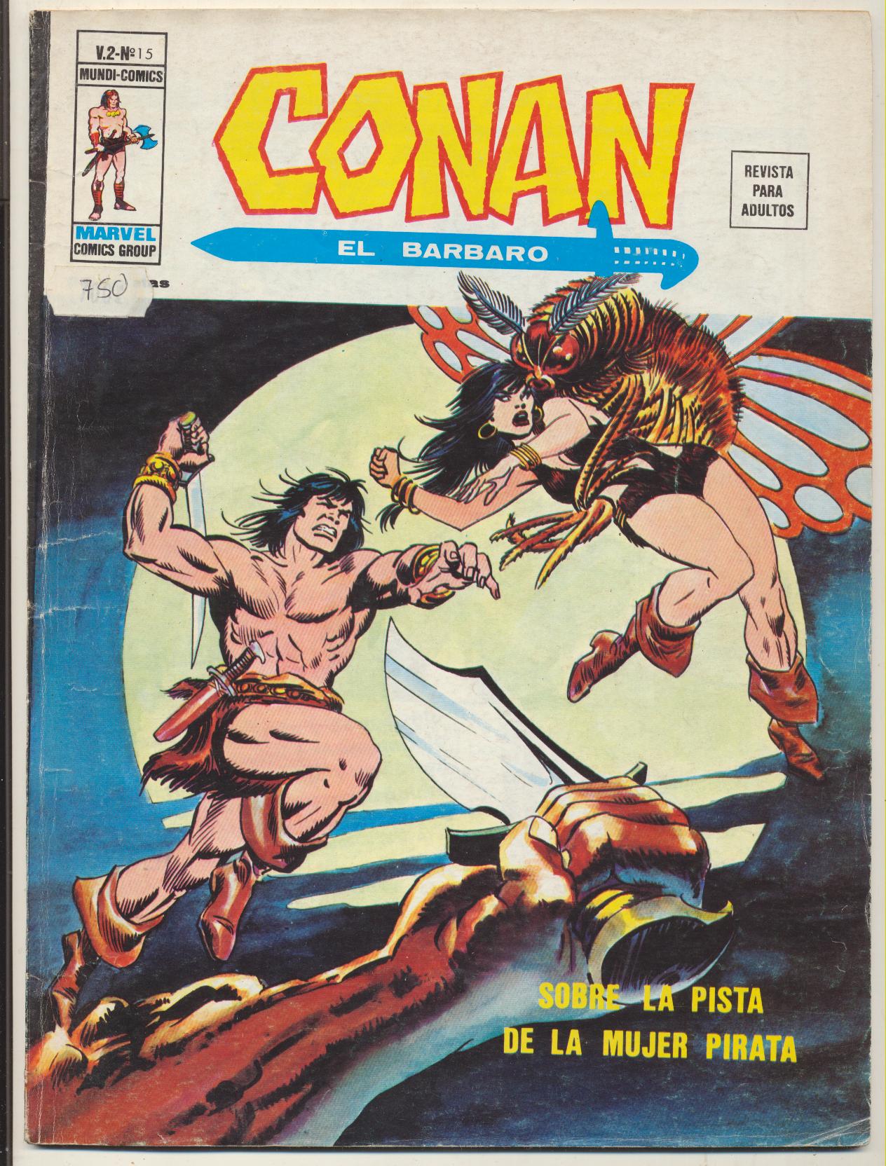Conan El Bárbaro v2. Vértice 1974. Nº 15