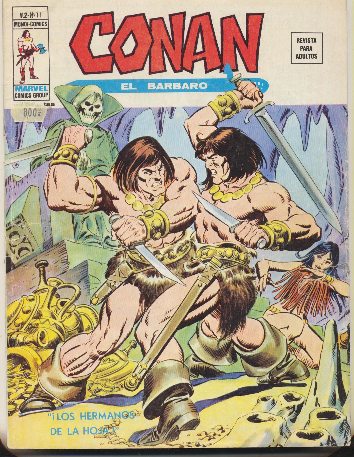 Conan El Bárbaro v2. Vértice 1974. Nº 11