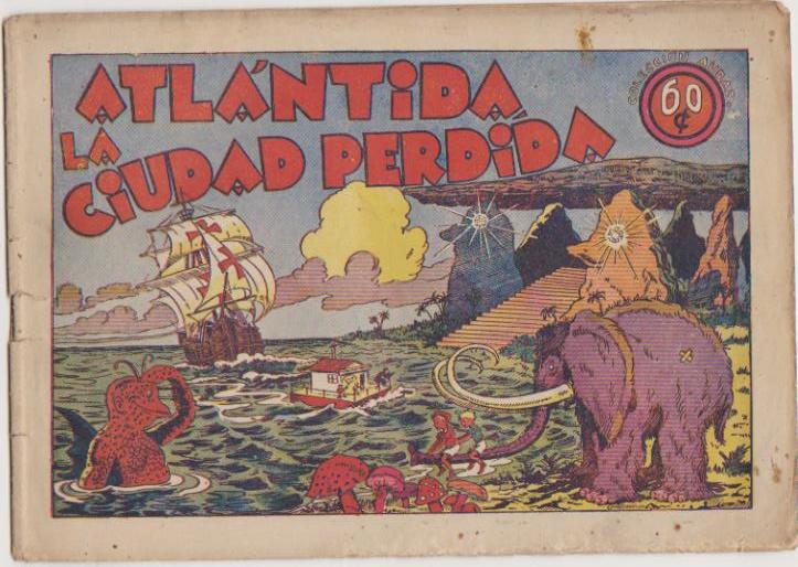Pepín y Rufo nº 3. Atlántida, la ciudad perdida. Hispano Americana 1941