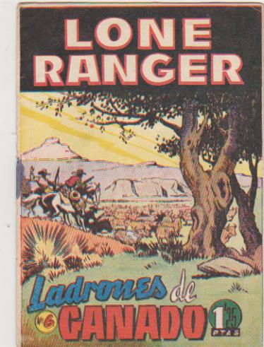 Lone Ranger nº 6. Hispano Americana 1949