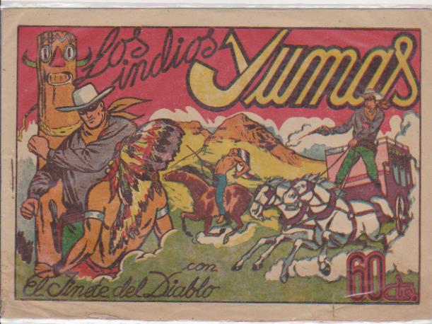 El Jinete del Diablo nº 2. Los Indios Yumas. Lerso 1946
