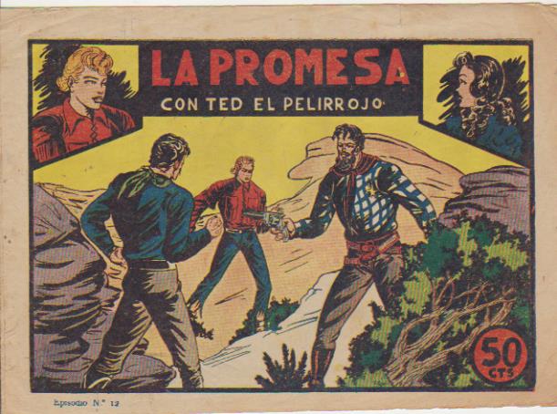 Ted El Pelirrojo nº 12. Bruguera 1947