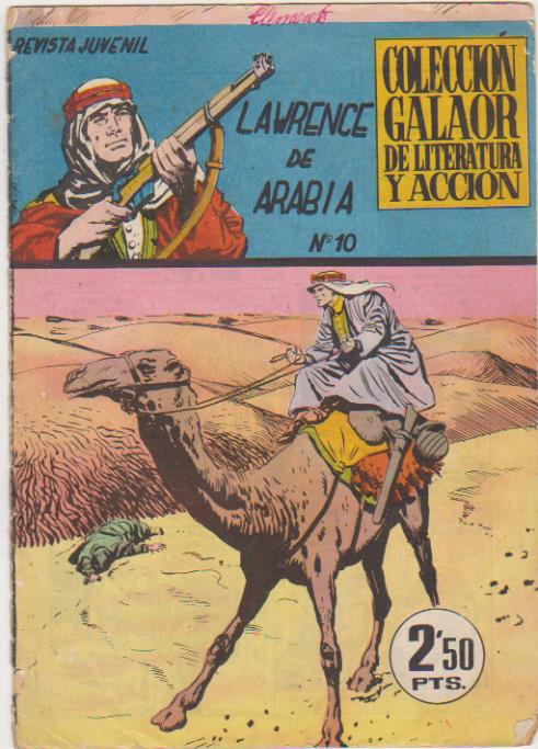 Lawrence de Arabia nº 10. Galaor 1965