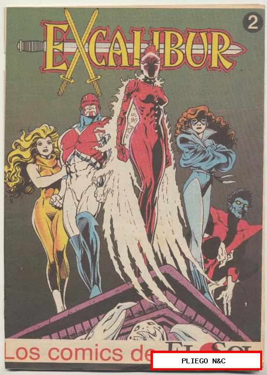 Los Cómics de El Sol. El Sol 1990. Nº 2 Excalibur