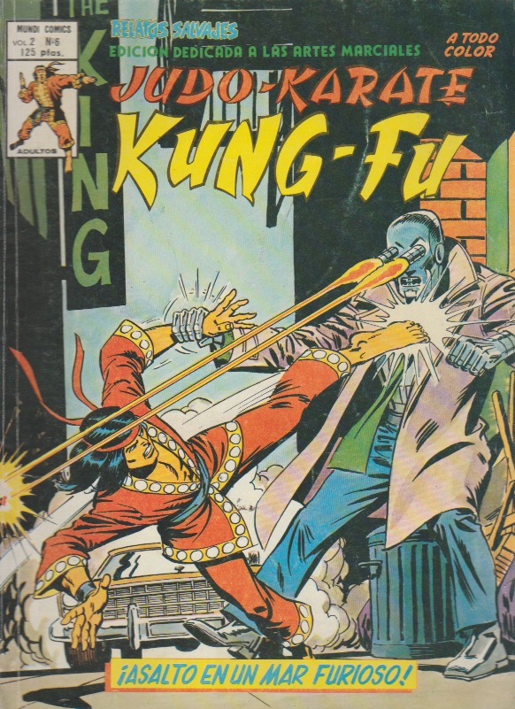 Relatos Salvajes. Artes Marciales v2. Vértice 1981. Nº 6