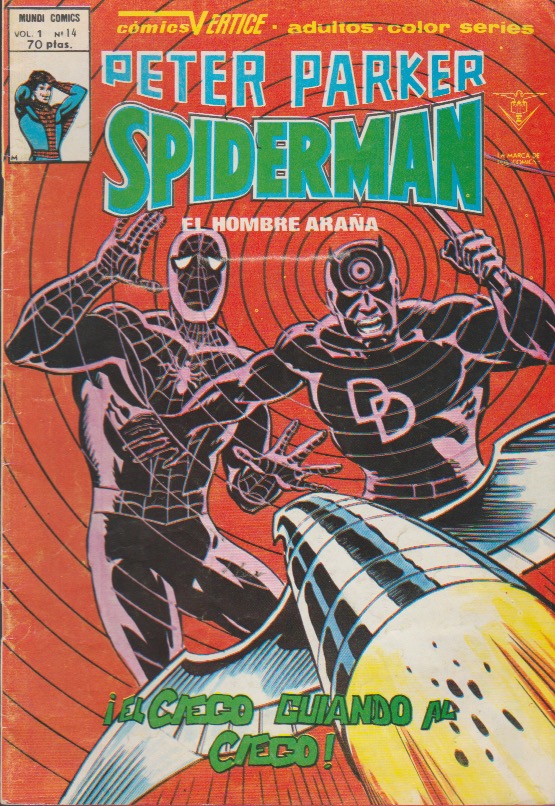 Peter Parker: Spiderman v1. Vértice 1978. Nº 14