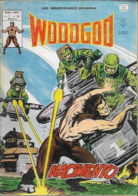 Los Insuperables v1. Vértice 1978. Nº 35 Woodgod