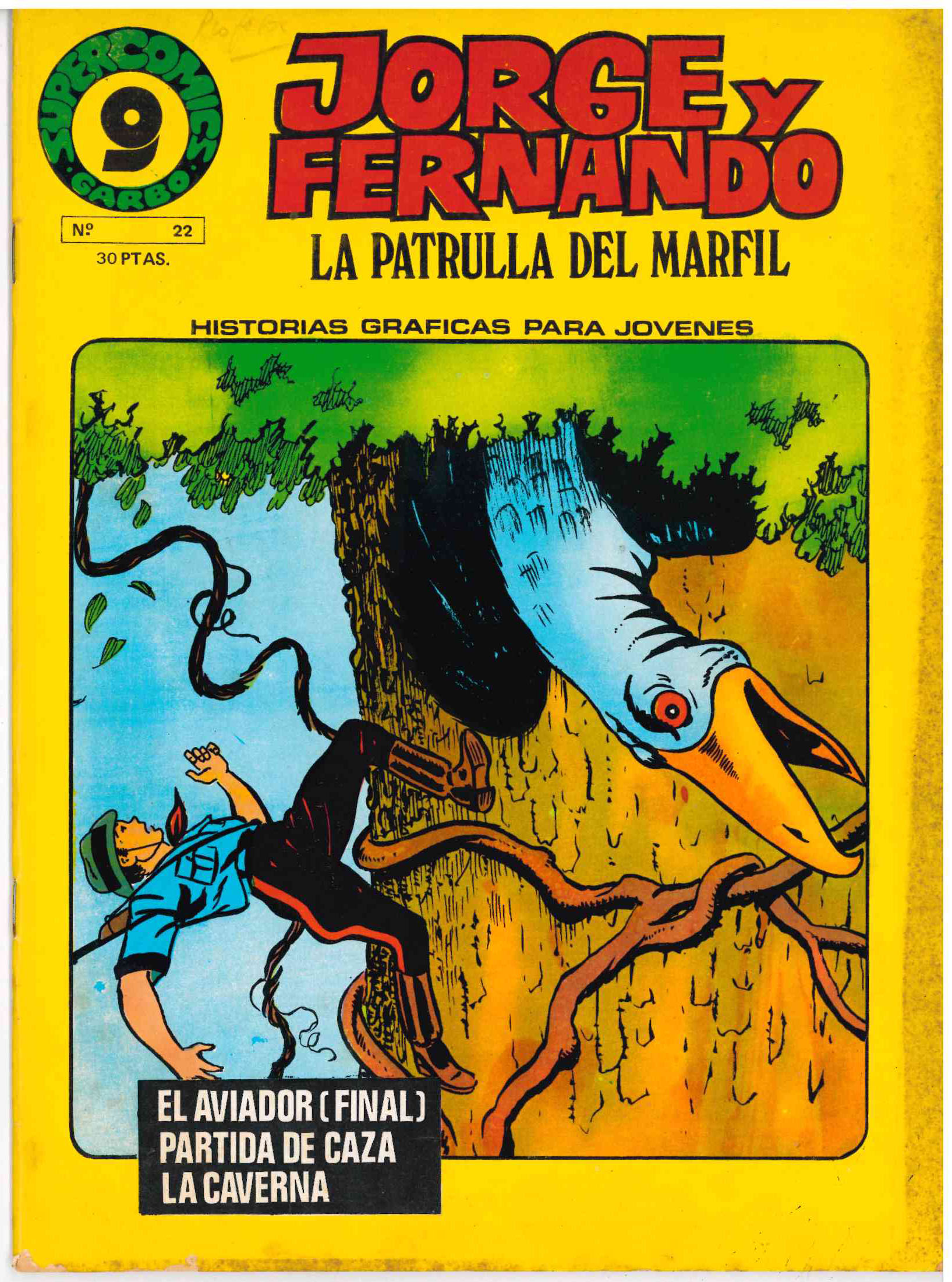 Supercomics Garbo. Garbo 1976. Nº 22. Jorge y Fernando