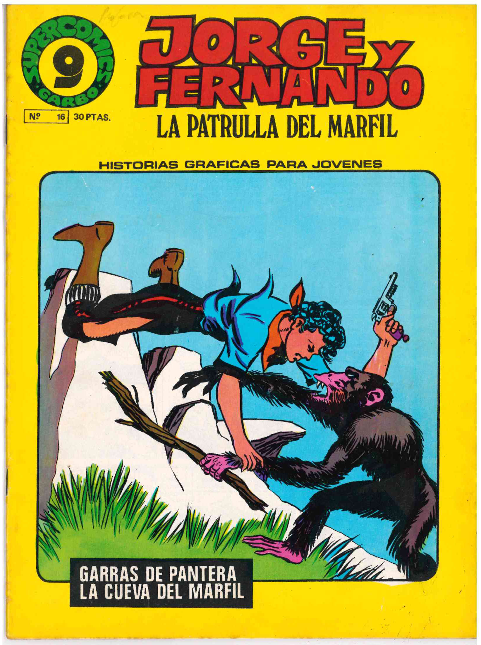 Supercomics Garbo. Garbo 1976. Nº 16. Jorge y Fernando