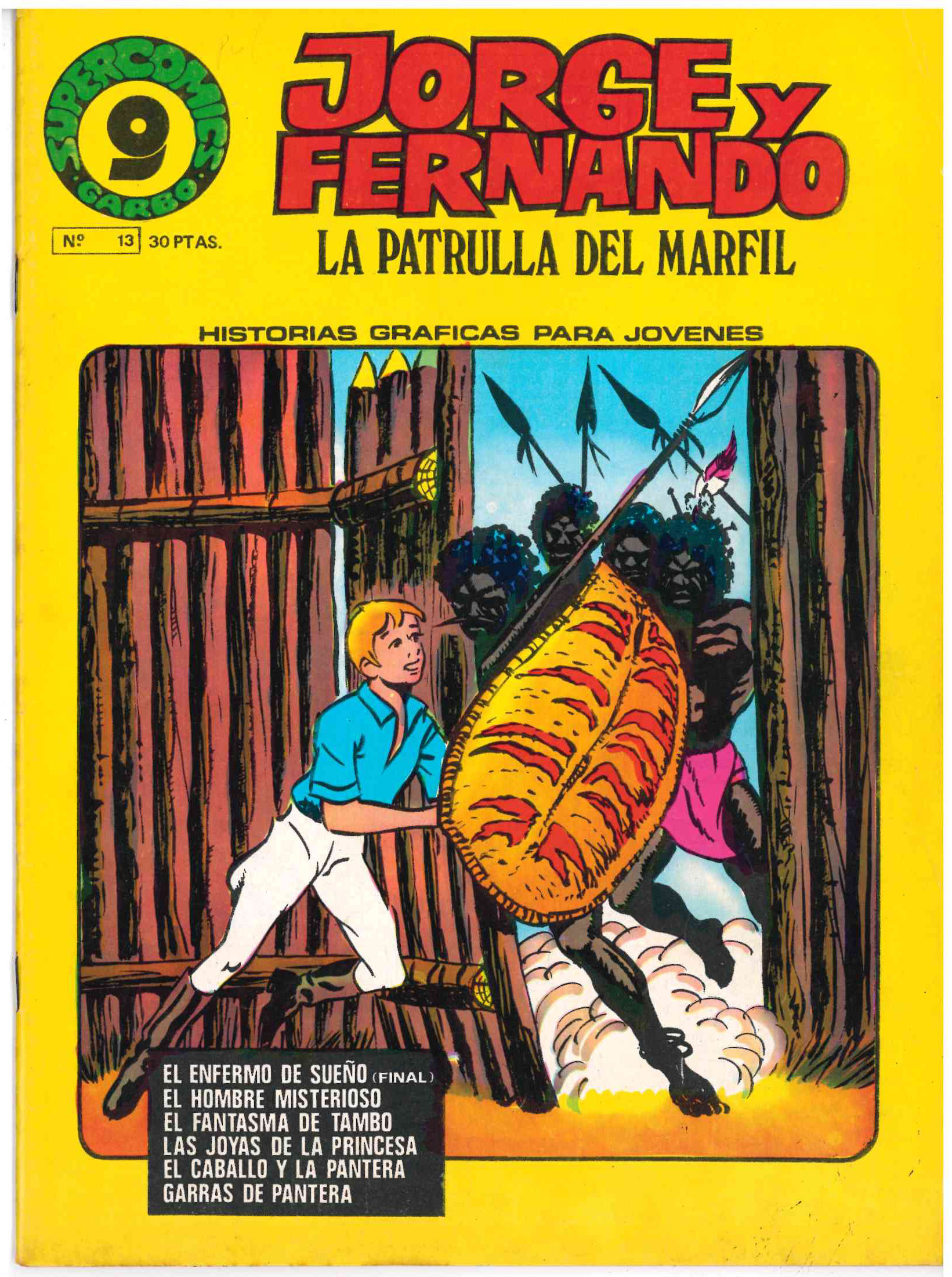 Supercomics Garbo. Garbo 1976. Nº 13. Jorge y Fernando