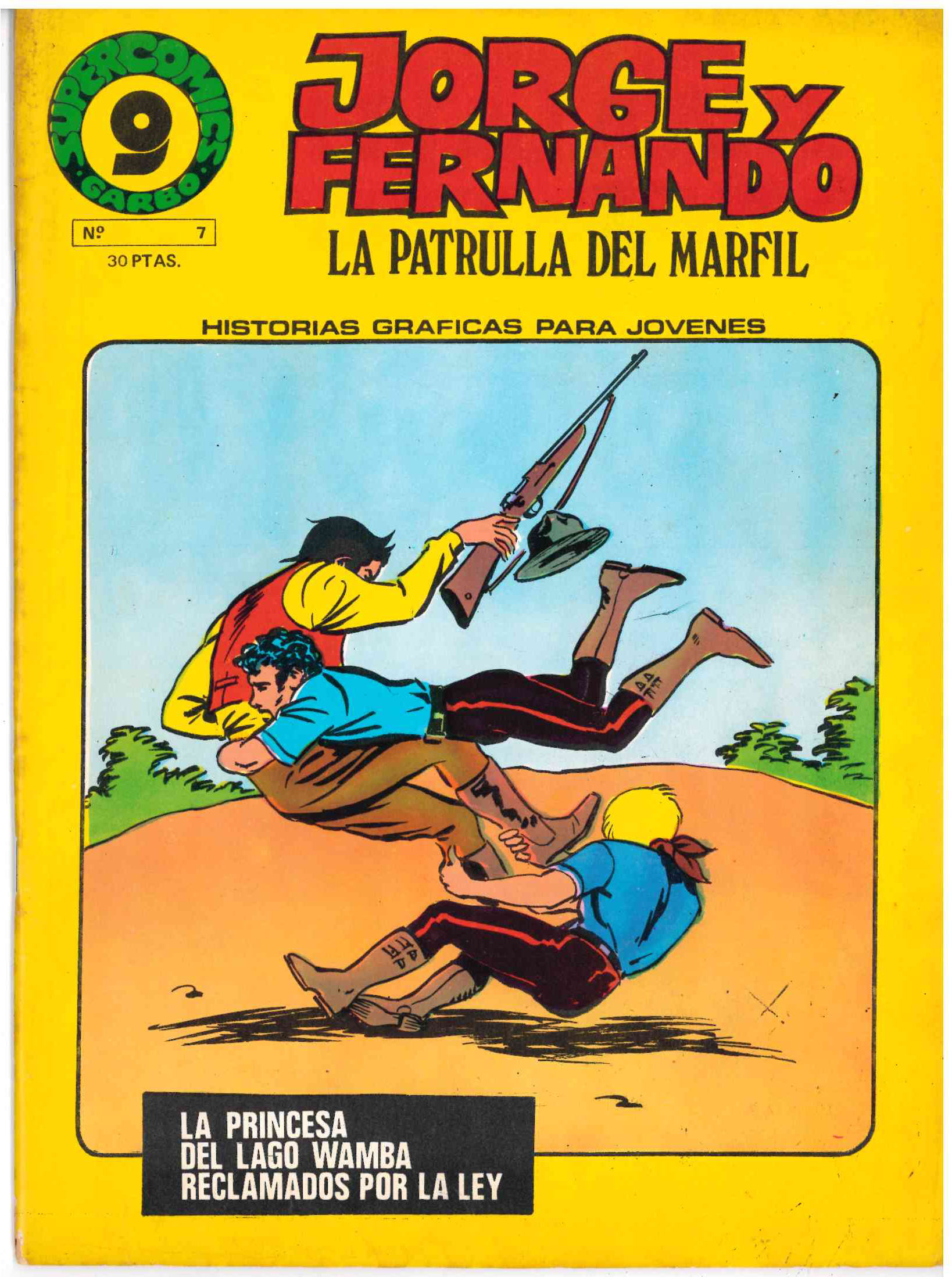 Supercomics Garbo. Garbo 1976. Nº 7. Jorge y Fernando