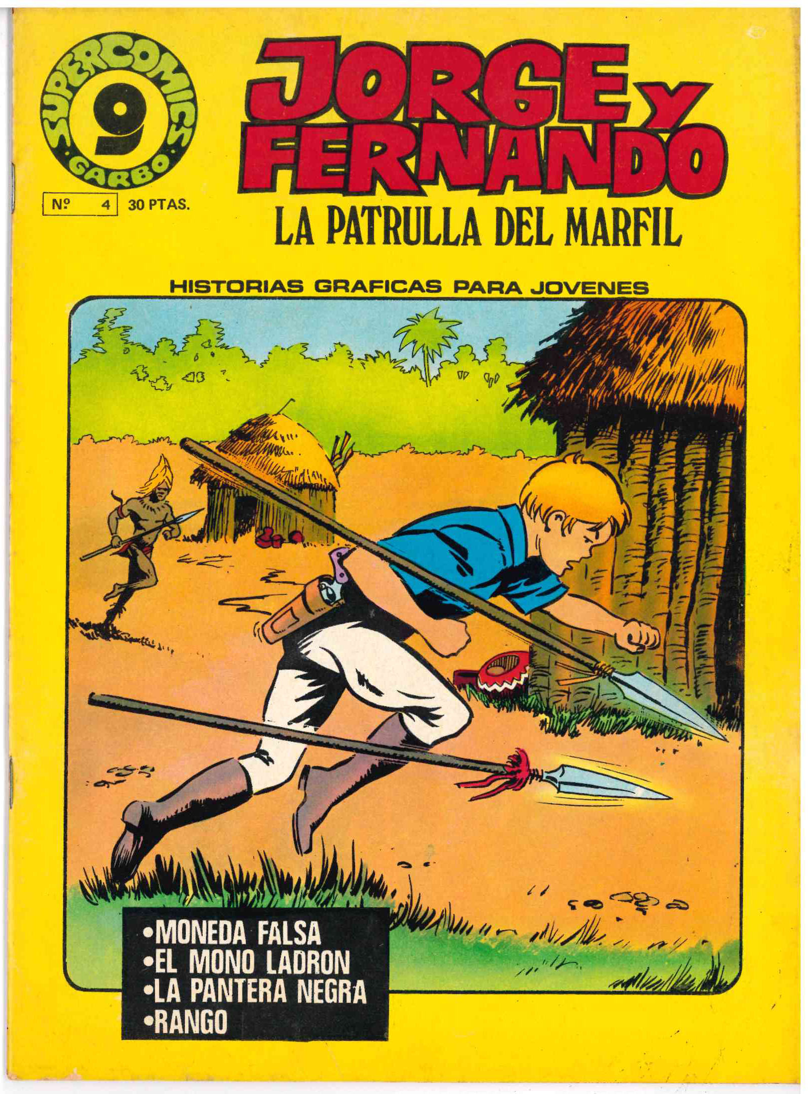 Supercomics Garbo. Garbo 1976. Nº 4. Jorge y Fernando