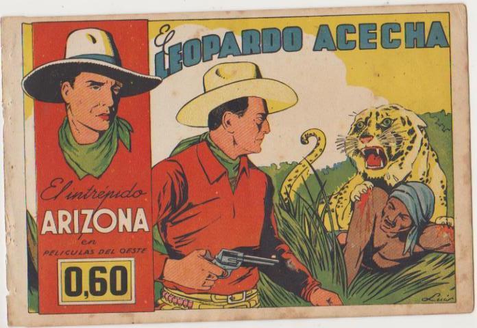 El Intrépido Arizona nº 7. Cliper 1942. Contiene cromos en contraportada