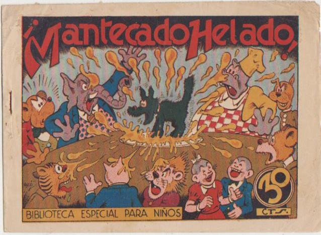 Biblioteca Especial para niños. Mantecado Helado. Marco 1942