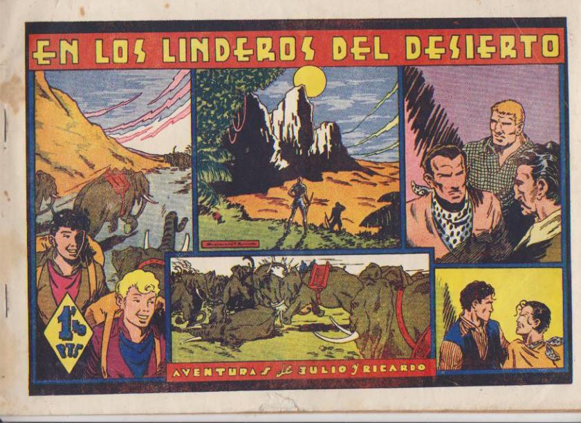 Julio y Ricardo. En los linderos del desierto. Valenciana 1944