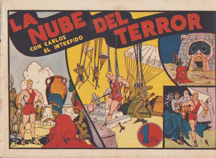 Carlos El Intrépido nº 11. La nube del terror. Hispano americana 1942
